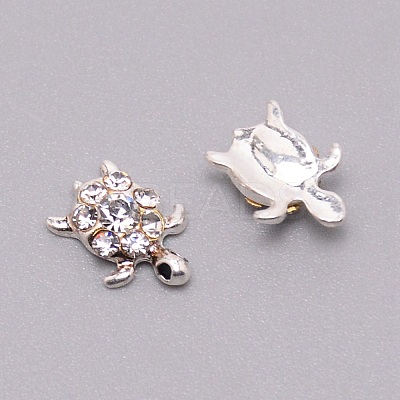 Alloy Turtle Cabochons MRMJ-WH0078-08-1