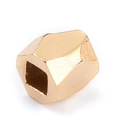 Brass Spacer Beads KK-O133-202B-G-1