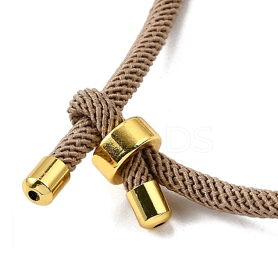 Braided Nylon Cord Bracelet Making MAK-A017-D03-05G-1