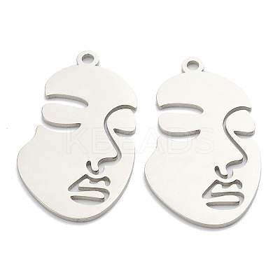 Non-Tarnish 304 Stainless Steel Pendants LS-STAS-P276-01C-P-1