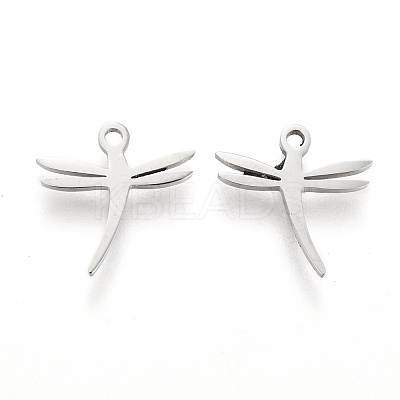 Tarnish Resistant 304 Stainless Steel Charms STAS-I151-10P-1