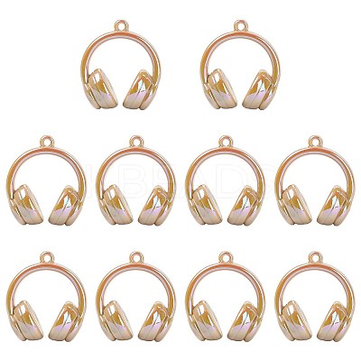 UV Plating Opaque Acrylic Pendants SACR-FZC0001-001I-1