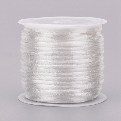 Nylon Satin Rattail Cords X1-NWIR-L006-1.5mm-27-1