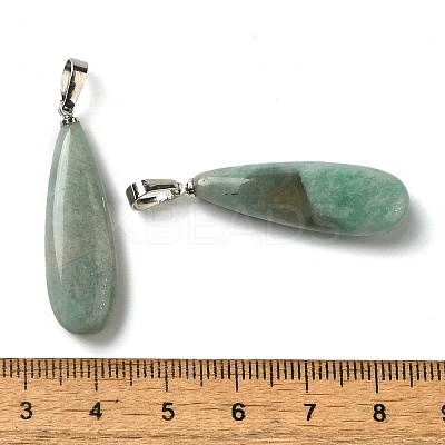 Natural Amazonite Pendants G-Q192-07P-04-1