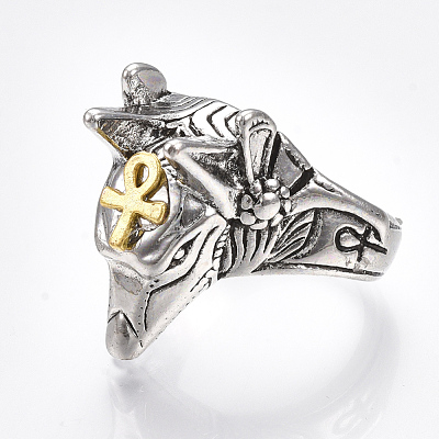 Alloy Wide Band Rings RJEW-T006-07-1