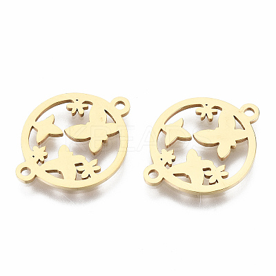 201 Stainless Steel Links Connectors LS-STAS-S080-025G-1