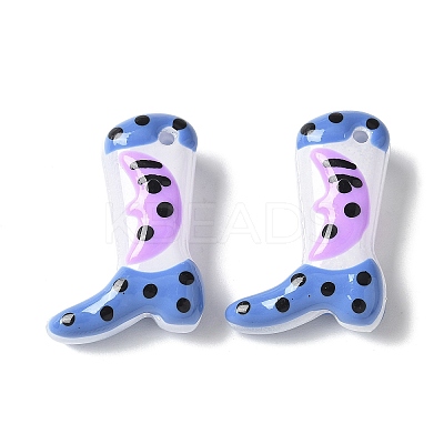Baking Paint Glass Enamel Beads BLOW-D300-01I-1