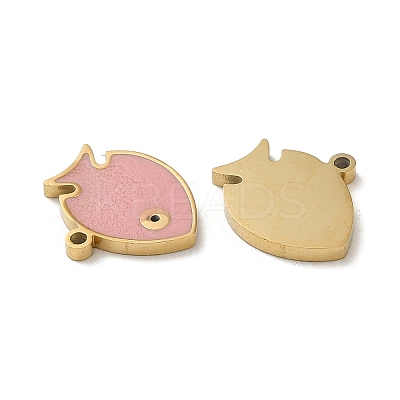 Ion Plating(IP) 316L Surgical Stainless Steel Charms STAS-D035-01A-G-1