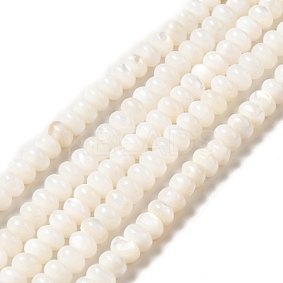 Natural Freshwater Shell Beads Strands BSHE-E026-15A-02-1