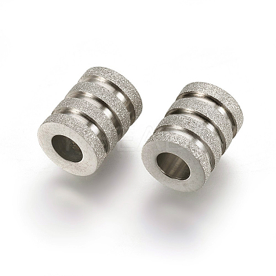 Tarnish Resistant 304 Stainless Steel European Beads STAS-E454-41P-1