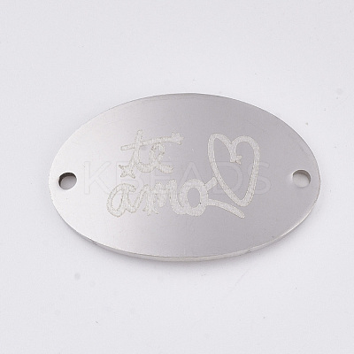 Tarnish Resistant Valentine's Day Theme STAS-T052-11P-1