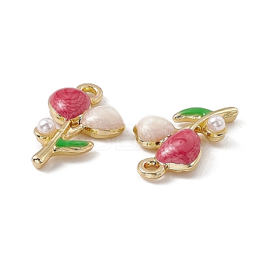Alloy Enamel Pendants ENAM-K066-09B-1