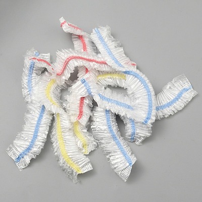 Plastic Disposable Bowl Covers AJEW-WH20010-54-1