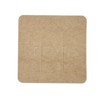 Square Paper Hair Clip Display Cards DIY-B061-01A-02-1
