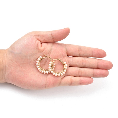 304 Stainless Steel Hoop Earrings EJEW-JE04202-01-1