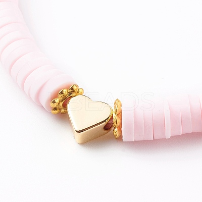 Polymer Clay Heishi Beaded Mobile Straps HJEW-JM00464-04-1