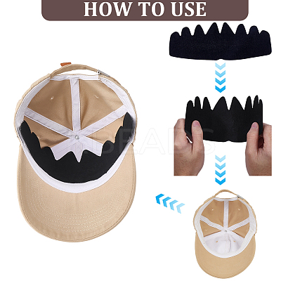 Felt Hat Shaper Insert for Baseball Caps FIND-CP0003-66A-02-1