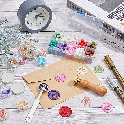 DIY Wax Seal Stamp Kits DIY-CP0002-58-1