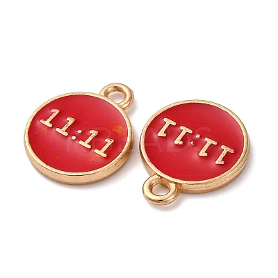 Alloy Enamel Charms ENAM-C028-01G-03-1