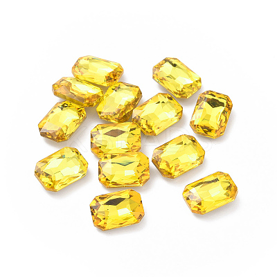 Glass Rhinestone Cabochons GGLA-P002-01A-06-1