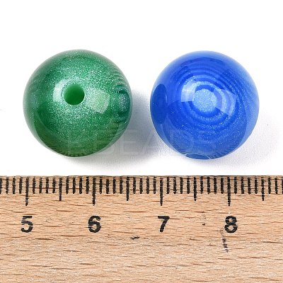 Two Tone Resin Beads RESI-P046-05A-M-1