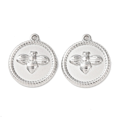 304 Stainless Steel Pendants STAS-P432-01C-P-1