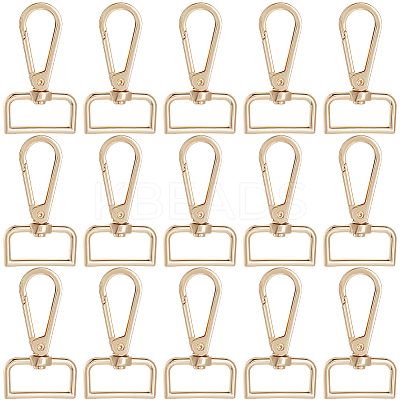 16Pcs Zinc Alloy Swivel Clasps FIND-SP0003-73G-1