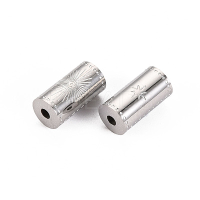 Tarnish Resistant 304 Stainless Steel Beads STAS-S116-294P-1