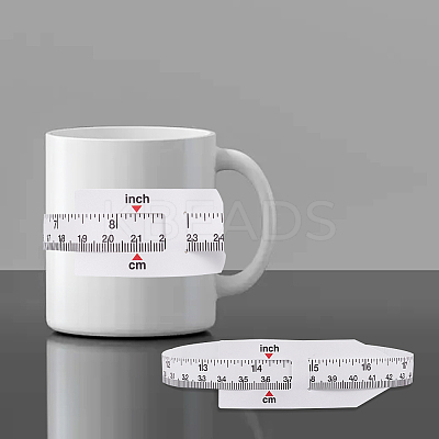 PP Plastic Baby Head Circumference Measuring Tape TOOL-WH0136-90-1