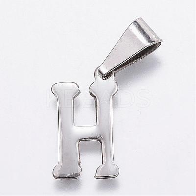 Tarnish Resistant 304 Stainless Steel Pendants STAS-F106-96P-H-1