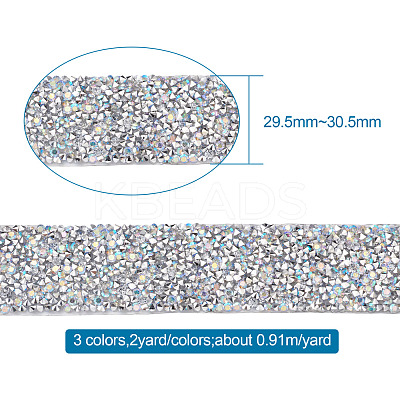 Glitter Resin Hotfix Rhinestone(Hot Melt Adhesive On The Back) OCOR-TA0001-14-1