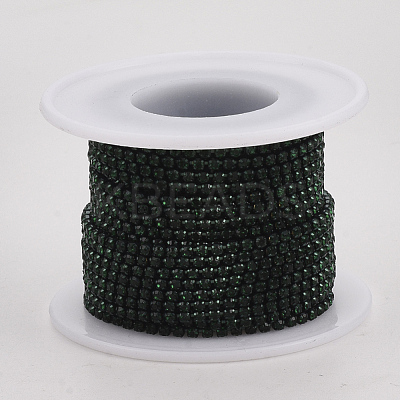 Electrophoresis Iron Rhinestone Strass Chains CHC-Q009-SS6.5-B02-1