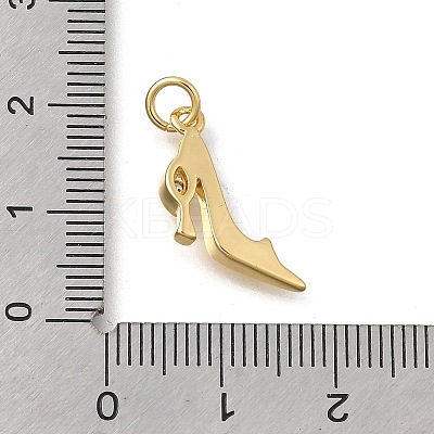 Brass Micro Pave Cubic Zirconia Pendants KK-D431-075B-01-1