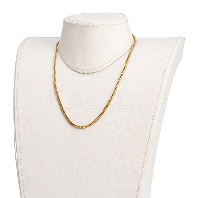 304 Stainless Steel Diamond Cut Chunky Curb Chains NJEW-JN03213-1