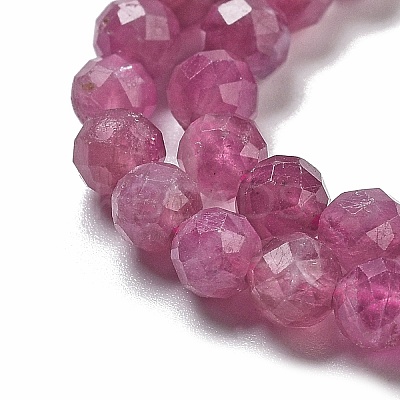 Natural Red Tourmaline Beads Strands G-B109-A01-01-1