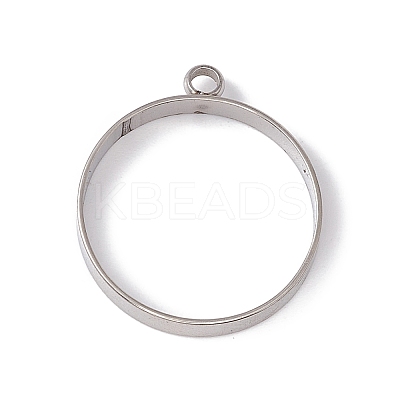 Non-Tarnish 201 Stainless Steel Pendants STAS-G291-08P-1