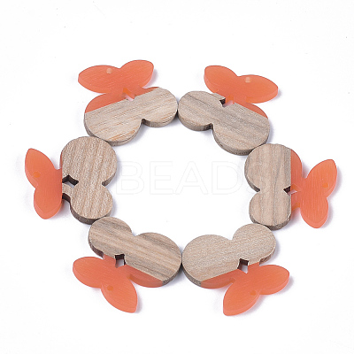 Resin & Wood Pendants RESI-S358-47C-1