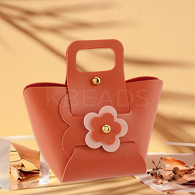 10 Sets 5 Colors PU Leather Handbag Kits PURS-CL0001-03-1