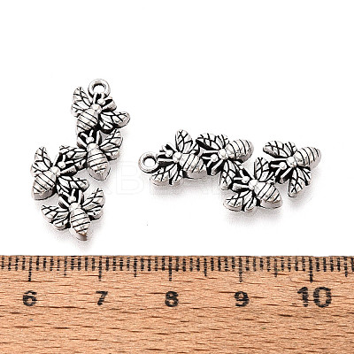 Tibetan Style Alloy Pendants TIBE-N014-33AS-1