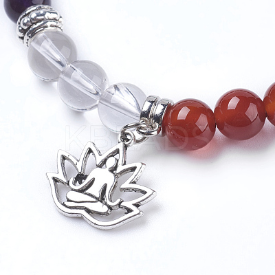 Chakra Jewelry BJEW-G600-01AS-1