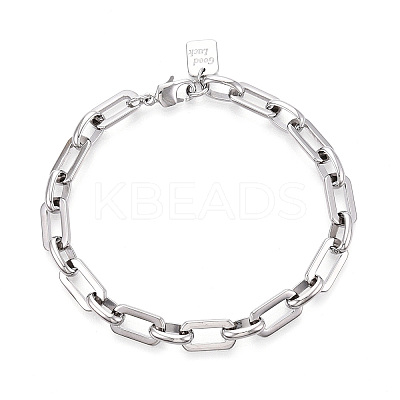 Brass Chain Bracelets BJEW-N032-04P-1