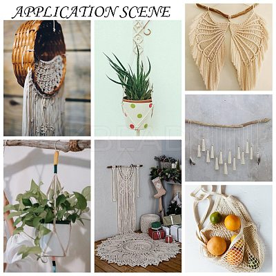 Cotton String Threads OCOR-WH0032-44A-33-1