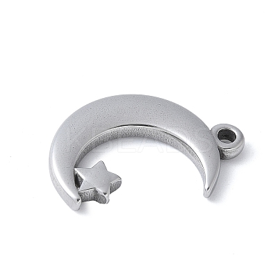 304 Stainless Steel Pendants STAS-E548-03P-1