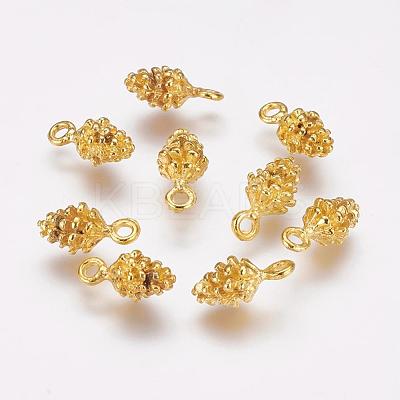 Tibetan Style Alloy Pendants TIBEP-ZA10-0909Y-G-FF-1