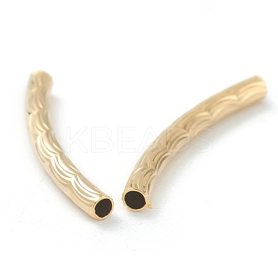 Brass Tube Beads KK-Y003-81B-G-1