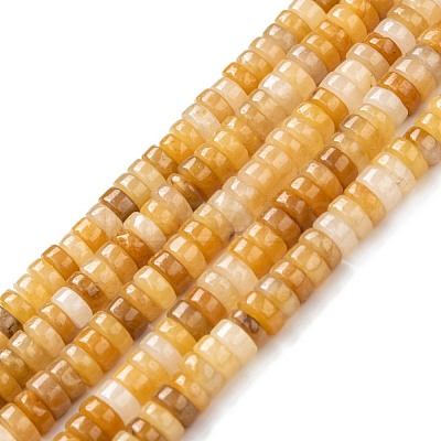 Natural Topaz Jade Beads Strands G-C074-03-1
