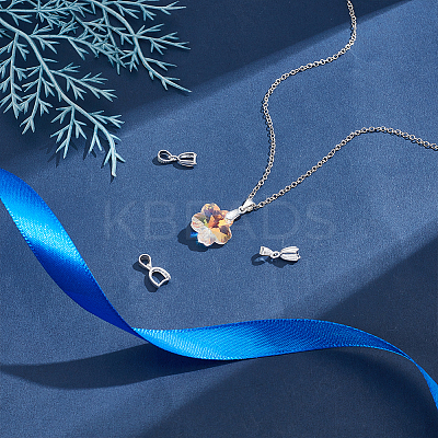 4Pcs 2 Styles 925 Sterling Silver Pendants STER-ME0001-30-1