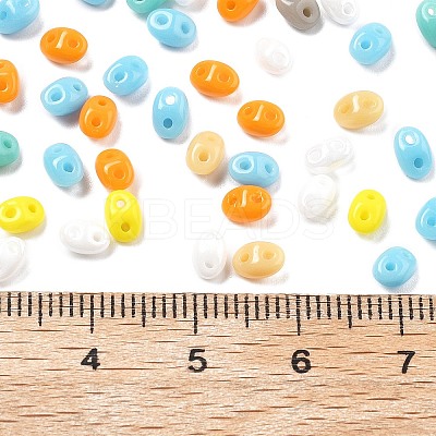 2-Hole Seed Beads GLAA-R159-M-1