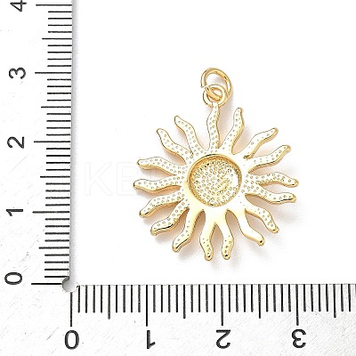 Brass Pendants KK-P330-02B-G-1