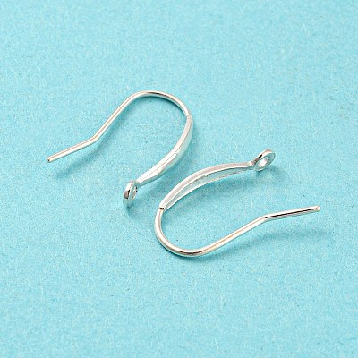 925 Sterling Silver Hoop Earring Findings STER-H107-09S-1